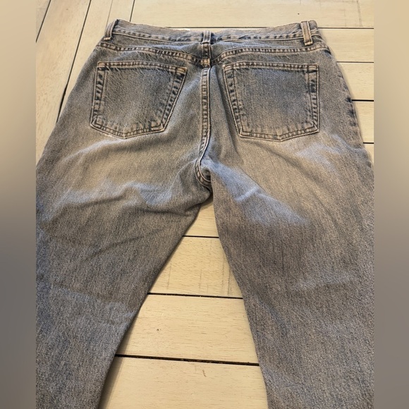 GAP | Y2K denim jeans loose fit Boot Cut button fly | Sz 8 Ankle - Picture 4 of 12